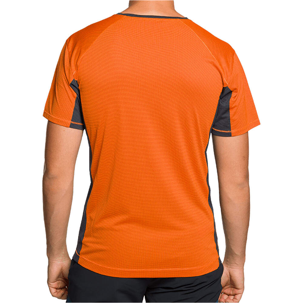 Trango camiseta montaña manga corta hombre CAMISETA RITSEM vista trasera