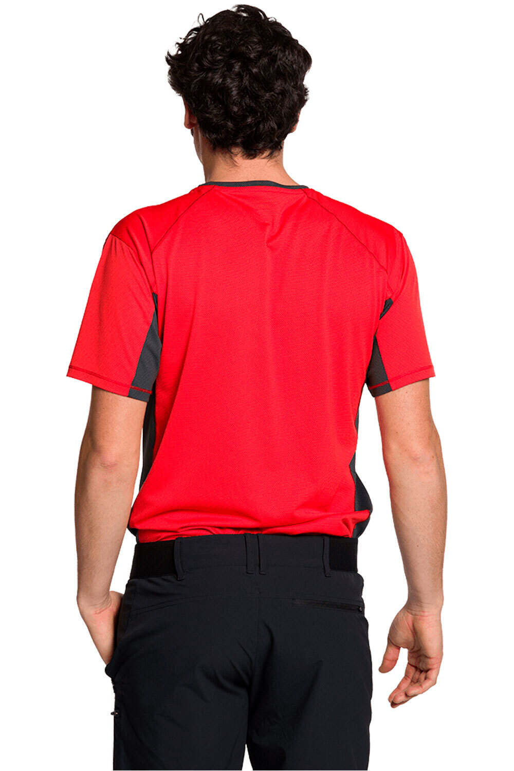 Trango camiseta montaña manga corta hombre CAMISETA RITSEM vista trasera