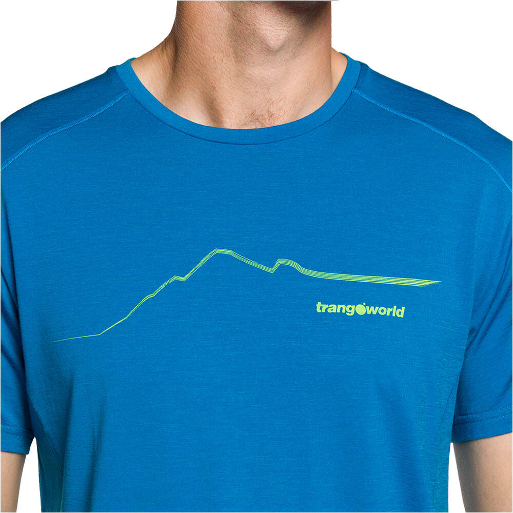 Trango camiseta montaña manga corta hombre CAMISETA SERNEUS vista detalle
