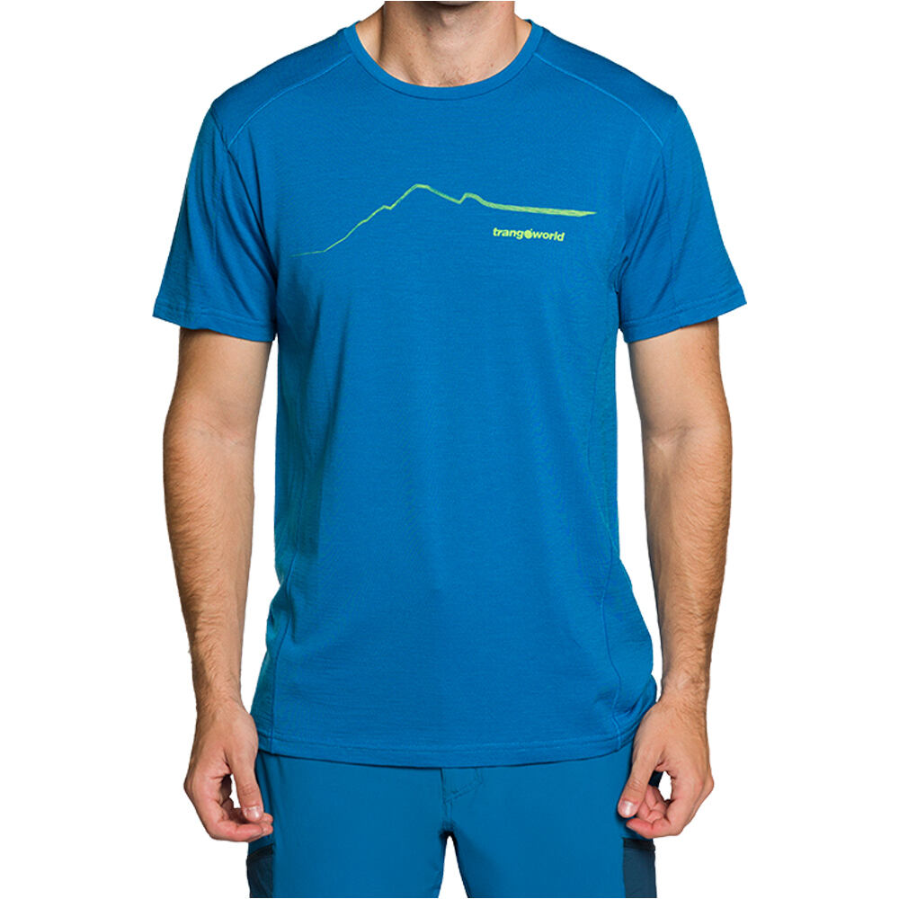 Trango camiseta montaña manga corta hombre CAMISETA SERNEUS vista frontal