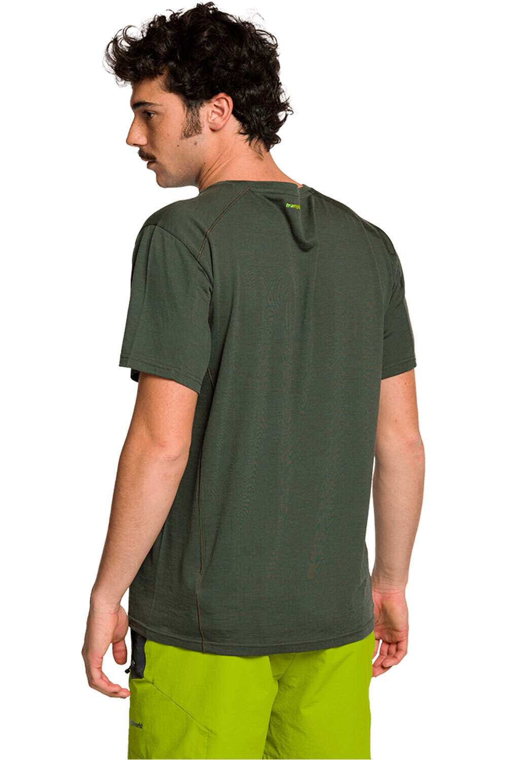Trango camiseta montaña manga corta hombre CAMISETA SERNEUS vista trasera