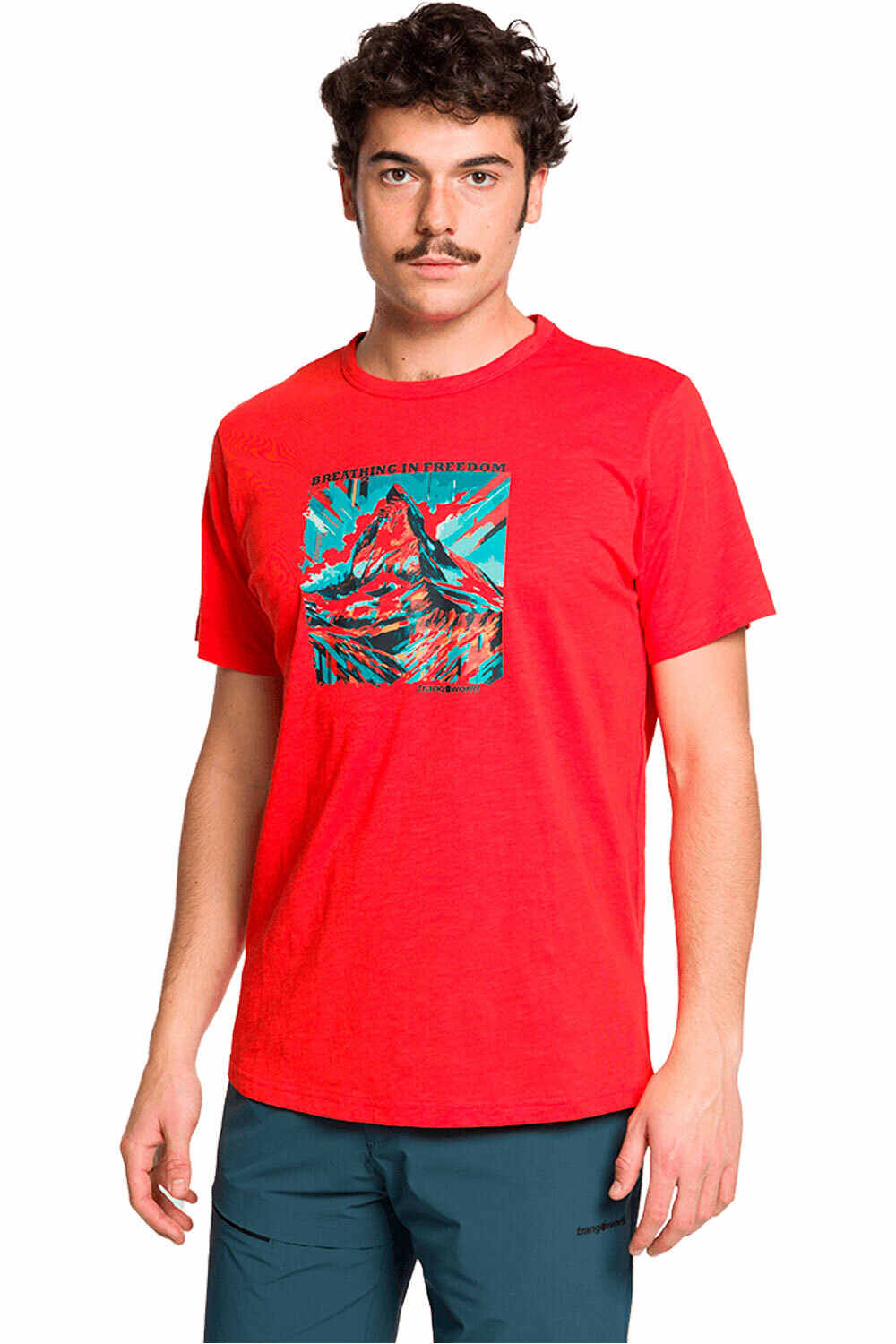 Trango camiseta montaña manga corta hombre CAMISETA WARNICK vista frontal