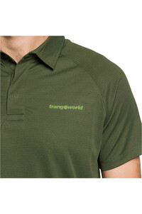 Trango camiseta montaña manga corta hombre POLO BONETE vista detalle