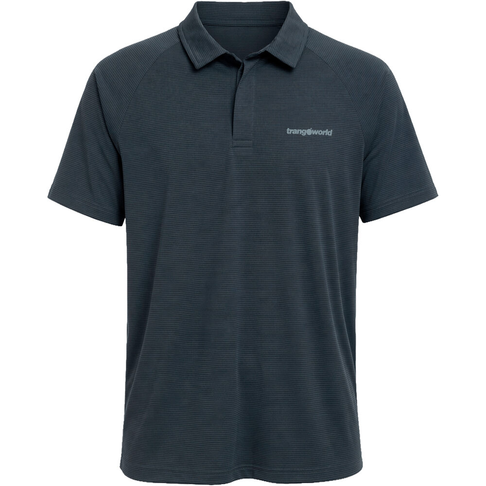 Trango camiseta montaña manga corta hombre POLO BONETE vista frontal