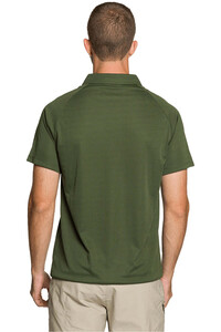 Trango camiseta montaña manga corta hombre POLO BONETE vista trasera