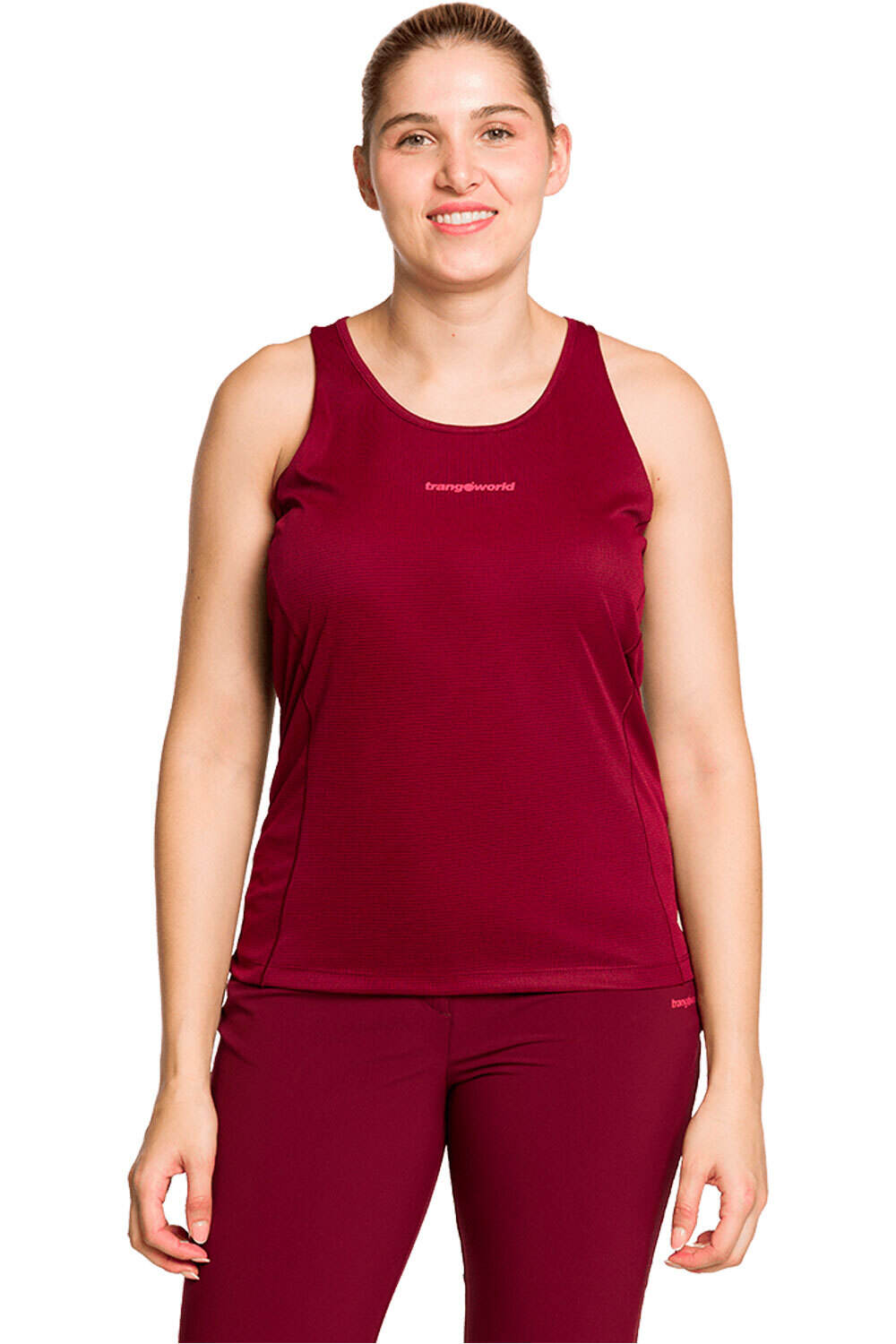 Trango camiseta montaña manga corta mujer CAMISETA BEDAN vista frontal