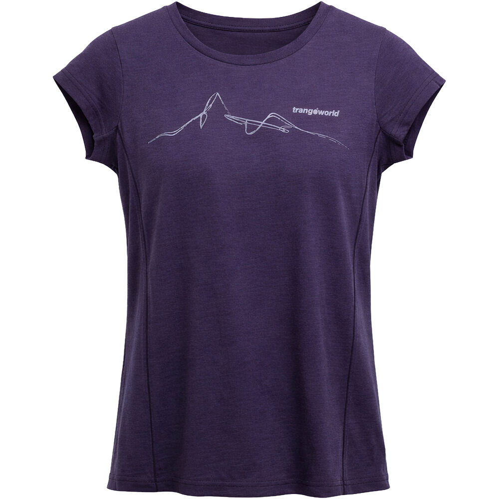 Trango camiseta montaña manga corta mujer CAMISETA BIELLA vista detalle