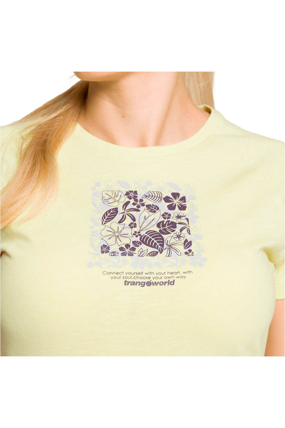 Trango camiseta montaña manga corta mujer CAMISETA COBDEN vista detalle
