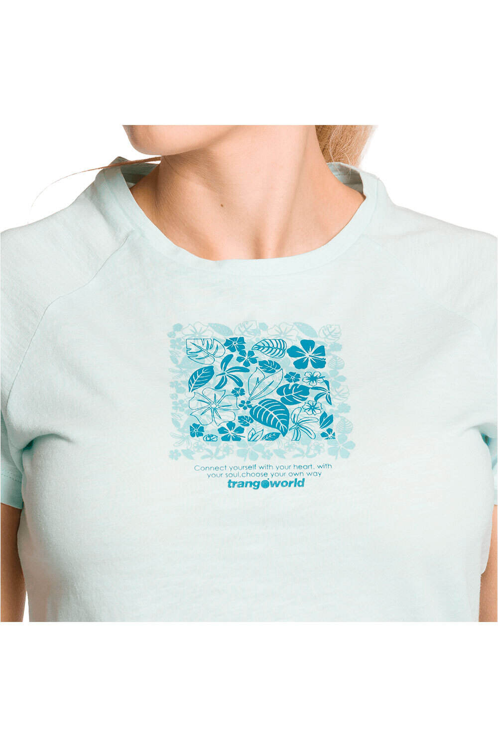 Trango camiseta montaña manga corta mujer CAMISETA COBDEN vista detalle