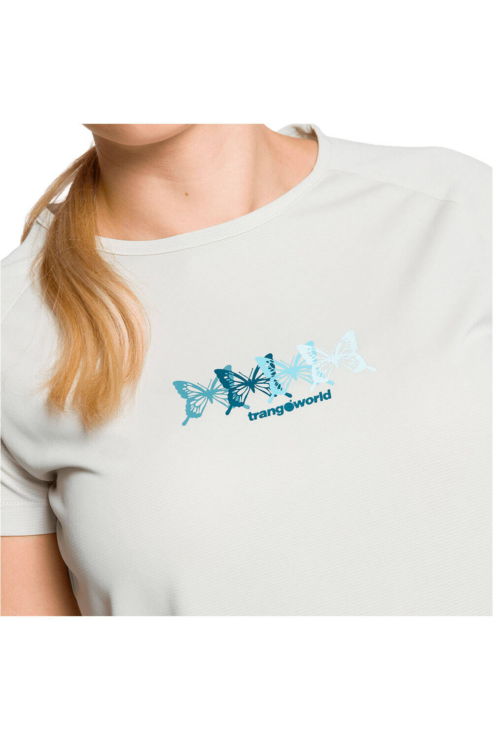 Trango camiseta montaña manga corta mujer CAMISETA KEMPSEY vista detalle