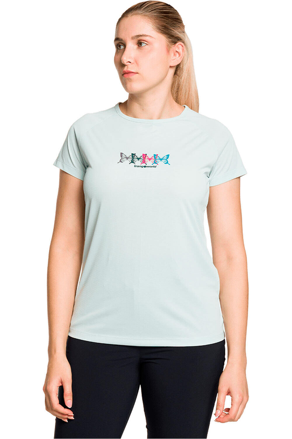 Trango camiseta montaña manga corta mujer CAMISETA KEMPSEY vista frontal