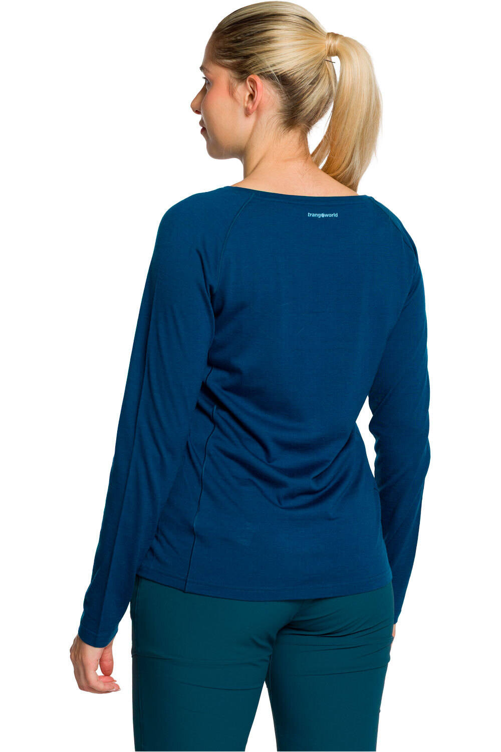 Trango camiseta montaña manga corta mujer CAMISETA MERU vista trasera