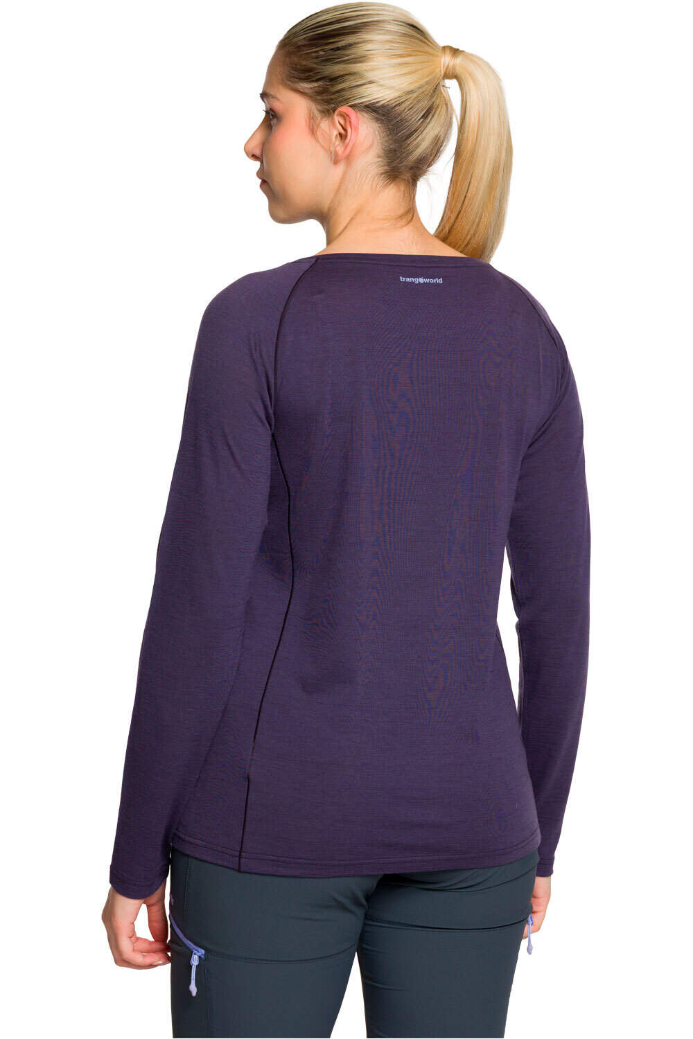 Trango camiseta montaña manga corta mujer CAMISETA MERU vista trasera