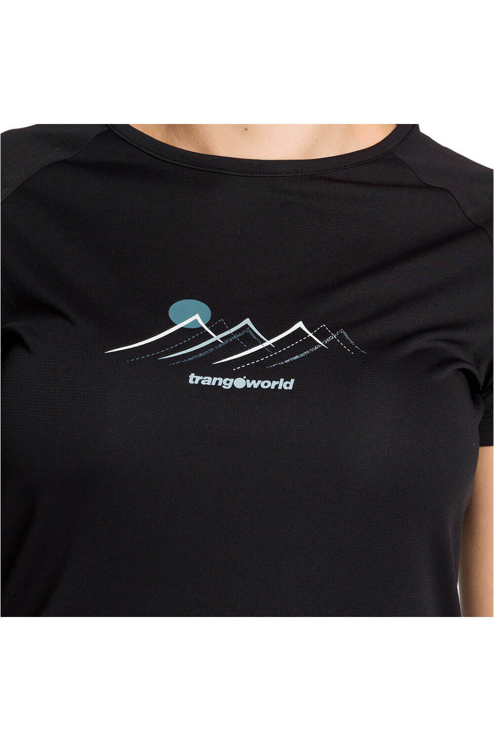 Trango camiseta montaña manga corta mujer CAMISETA MUDGEE vista detalle