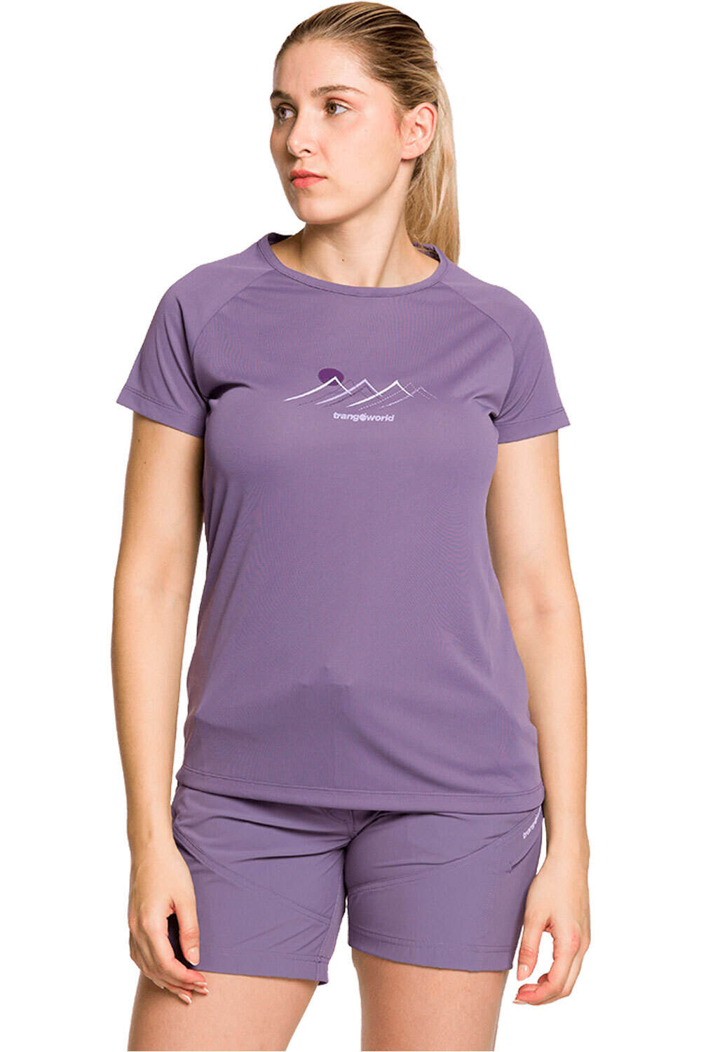 Trango camiseta montaña manga corta mujer CAMISETA MUDGEE vista frontal