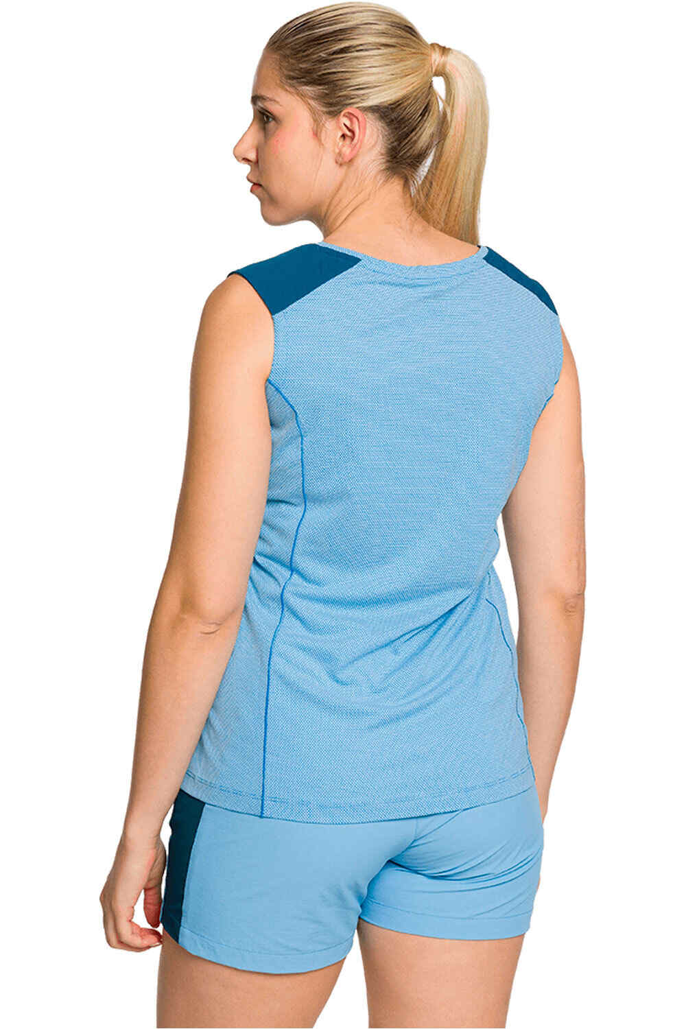 Trango camiseta montaña manga corta mujer CAMISETA RAINIER vista trasera