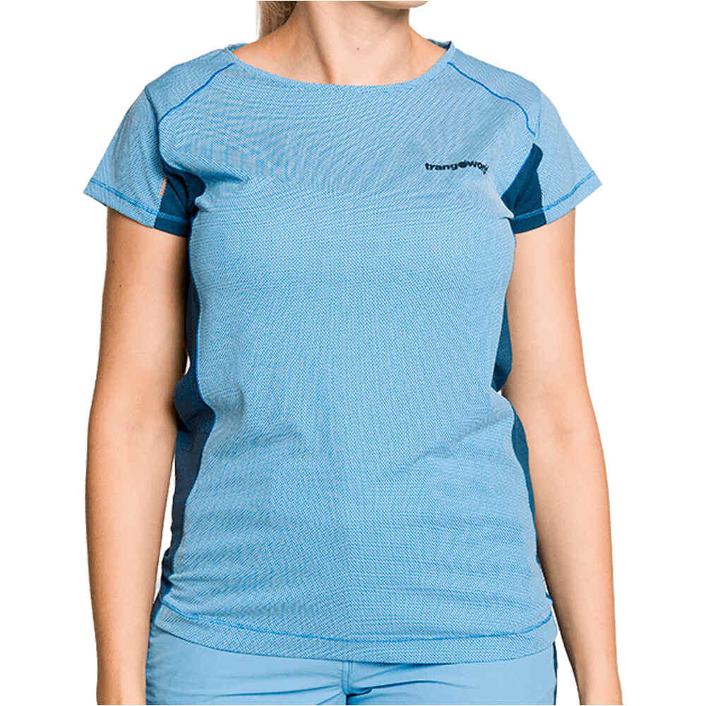 Trango camiseta montaña manga corta mujer CAMISETA RUENTE vista frontal