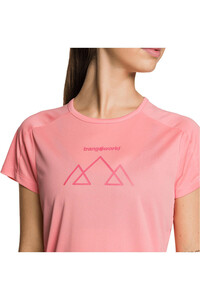 Trango camiseta montaña manga corta mujer CAMISETA SALUR vista detalle