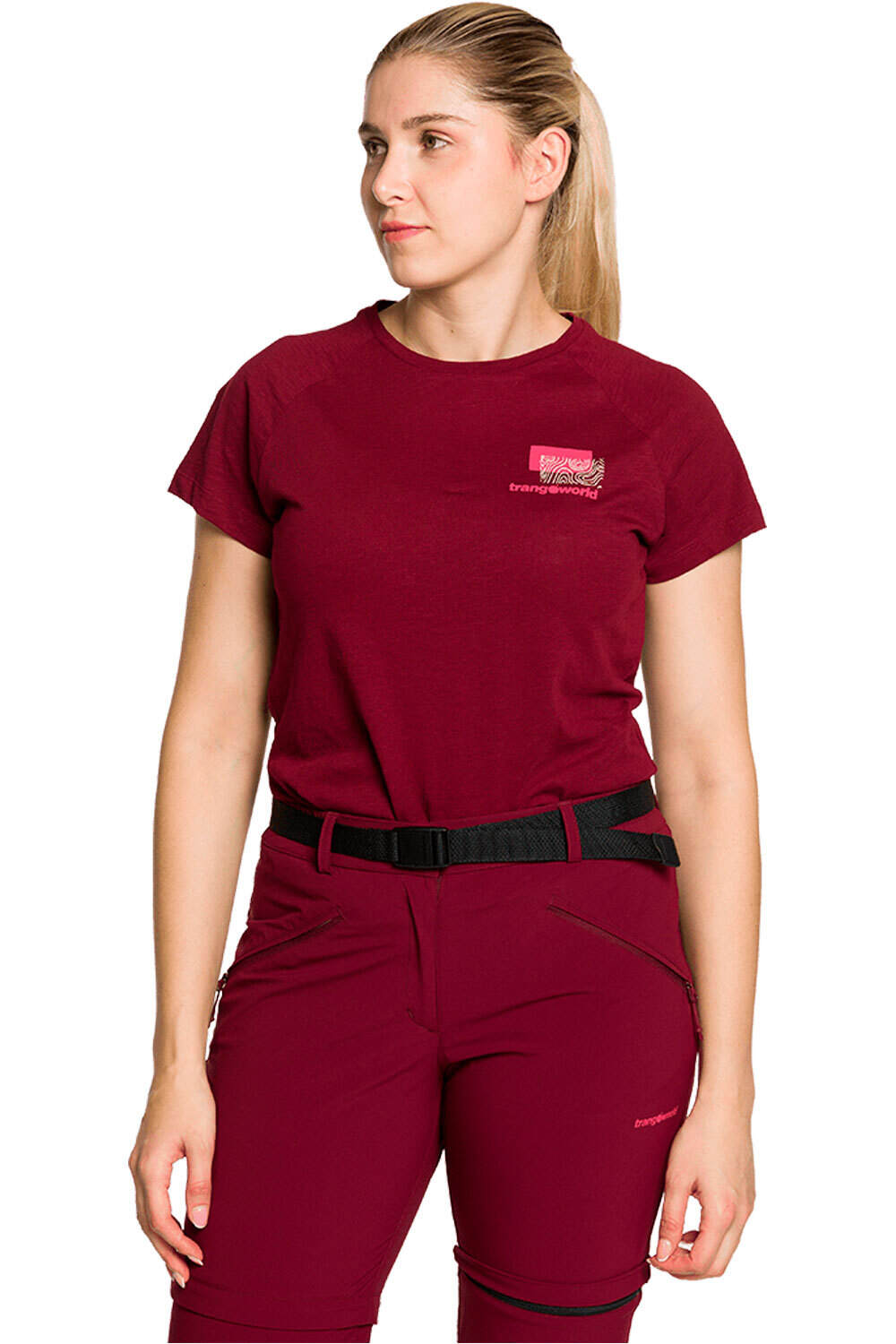 Trango camiseta montaña manga corta mujer CAMISETA WAKOOL vista detalle