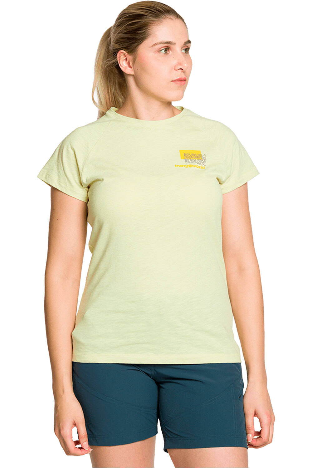 Trango camiseta montaña manga corta mujer CAMISETA WAKOOL vista frontal