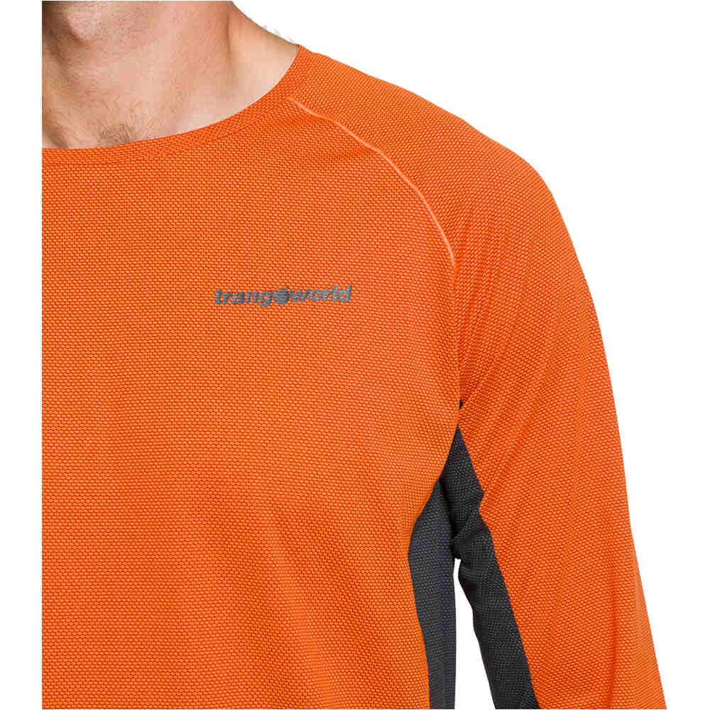 Trango camiseta montaña manga larga hombre CAMISETA RIMONT vista detalle