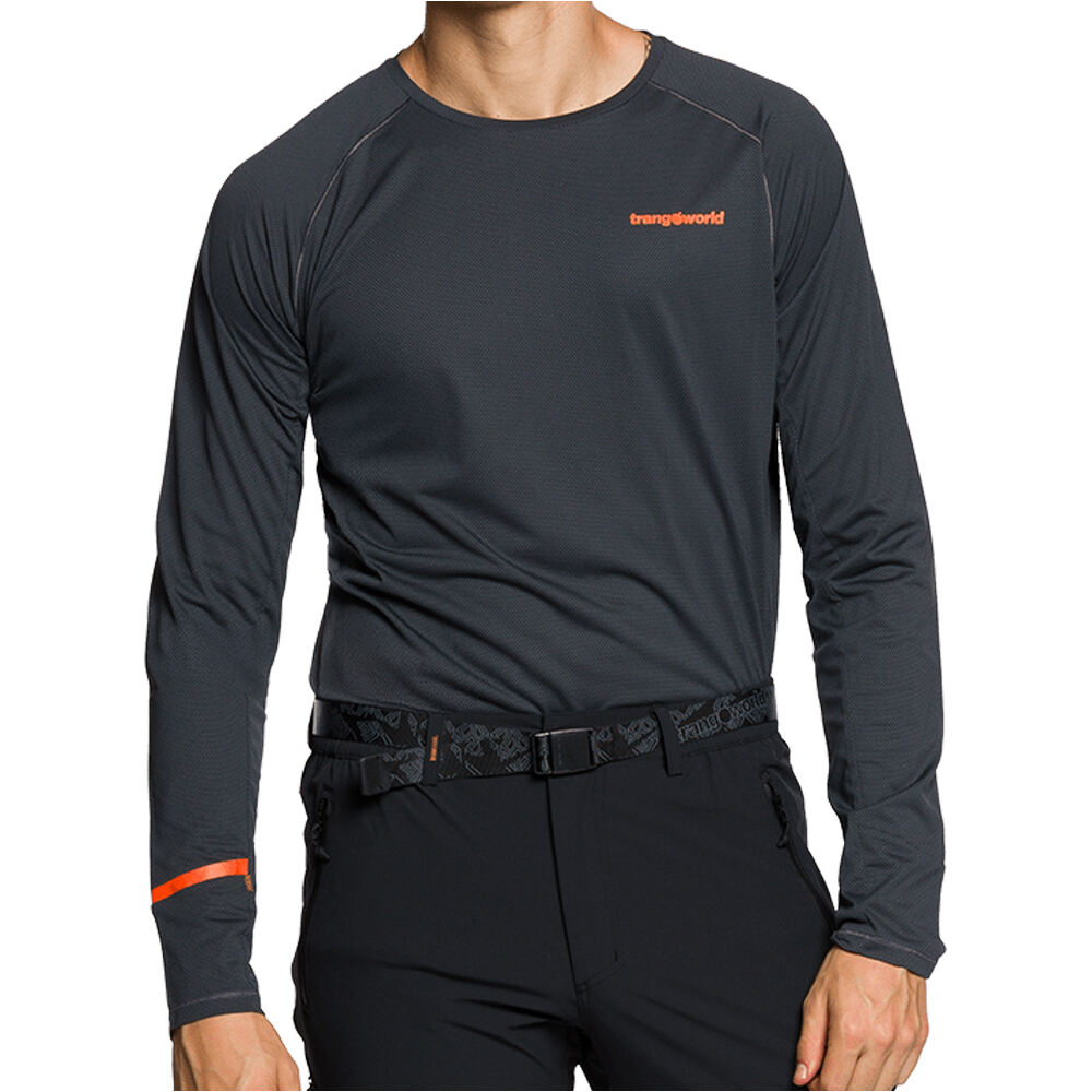 Trango camiseta montaña manga larga hombre CAMISETA RIMONT vista frontal