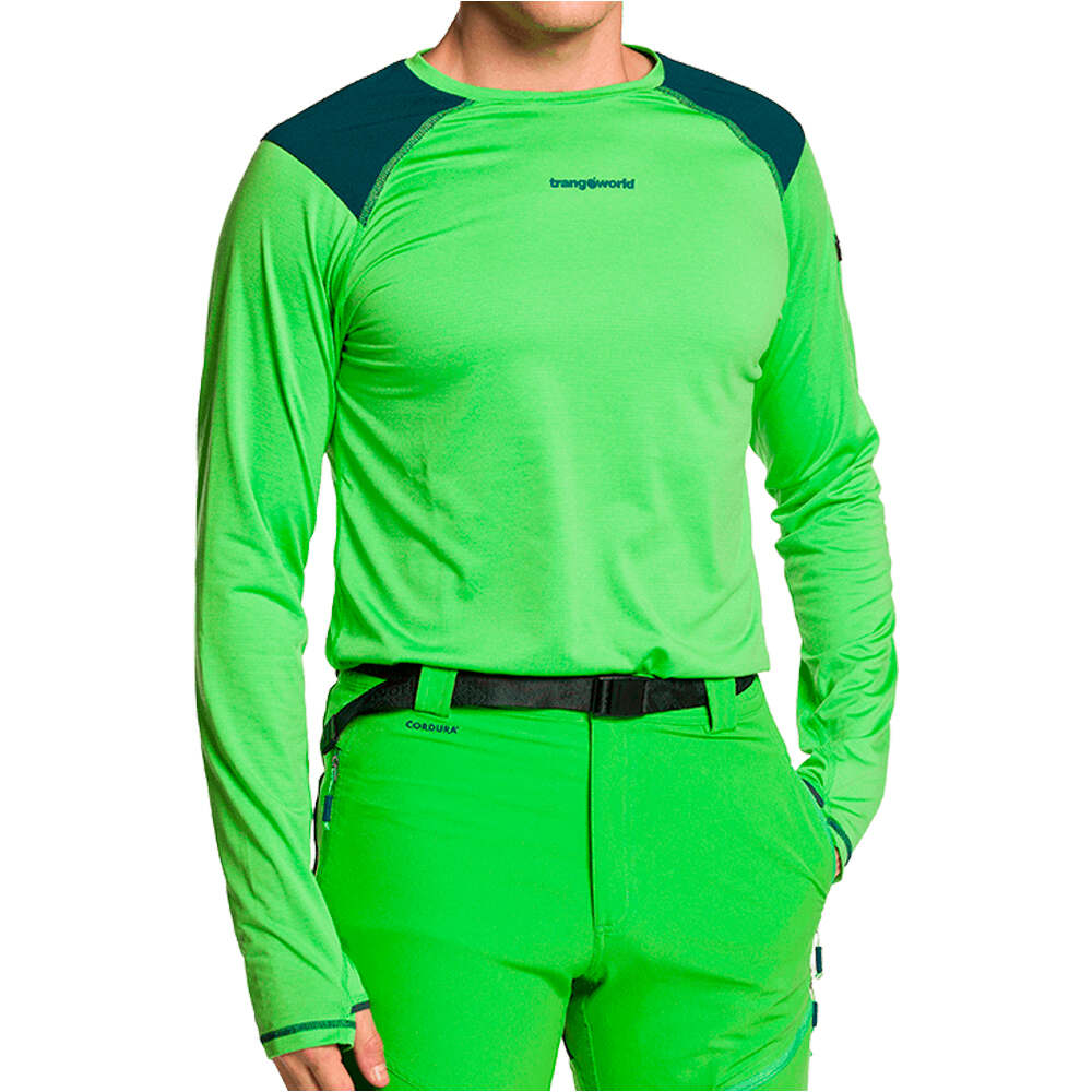 Trango camiseta montaña manga larga hombre CAMISETA TRX2 EVO LONG vista frontal