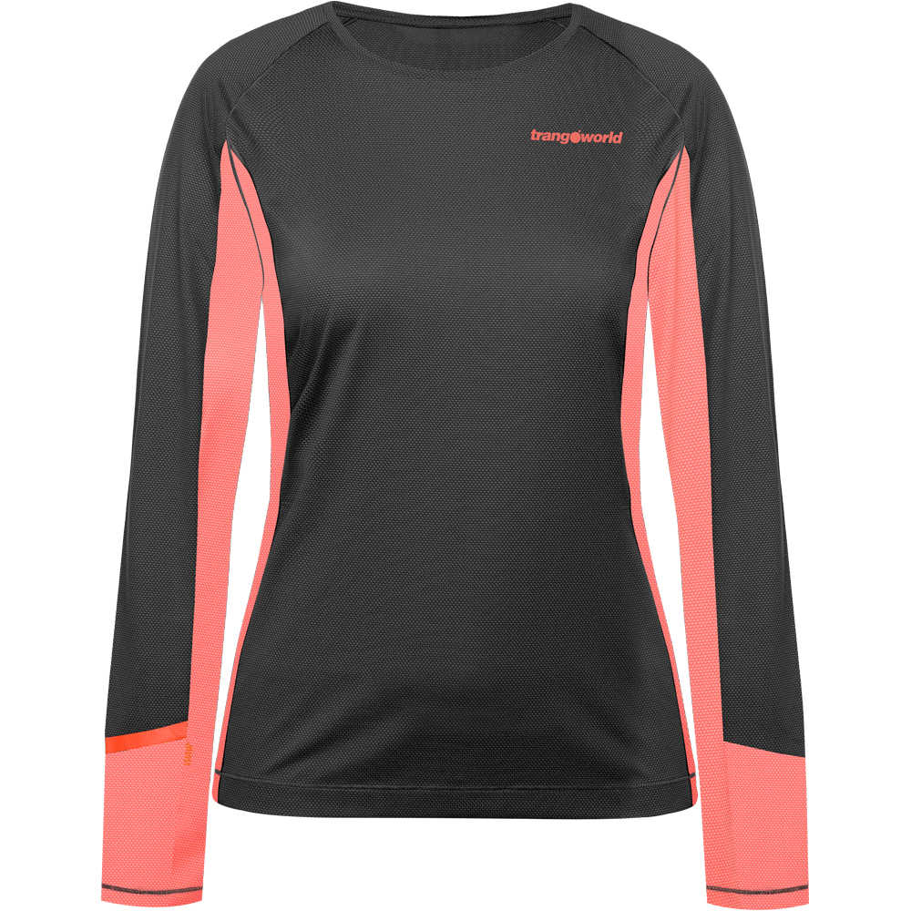 Trango camiseta montaña manga larga mujer CAMISETA SARDALA vista frontal