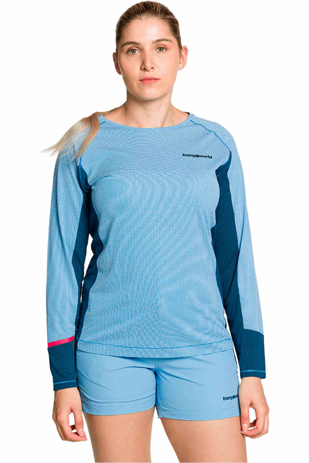 Trango camiseta montaña manga larga mujer CAMISETA SARDALA vista frontal