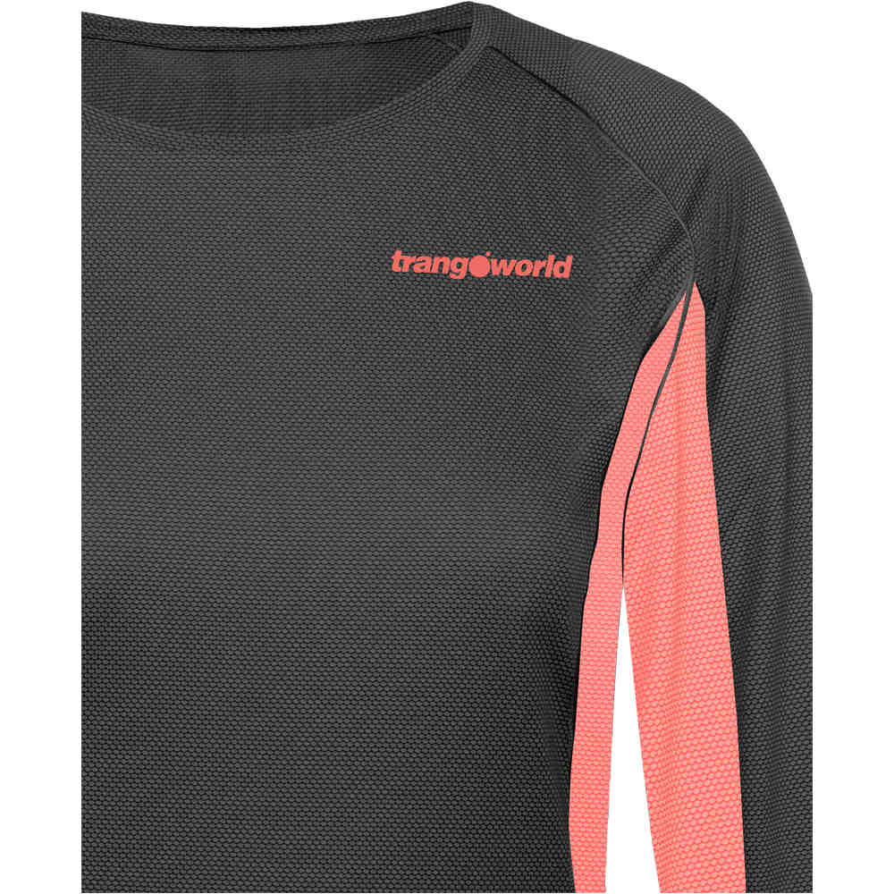 Trango camiseta montaña manga larga mujer CAMISETA SARDALA vista trasera