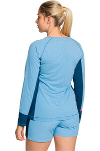 Trango camiseta montaña manga larga mujer CAMISETA SARDALA vista trasera