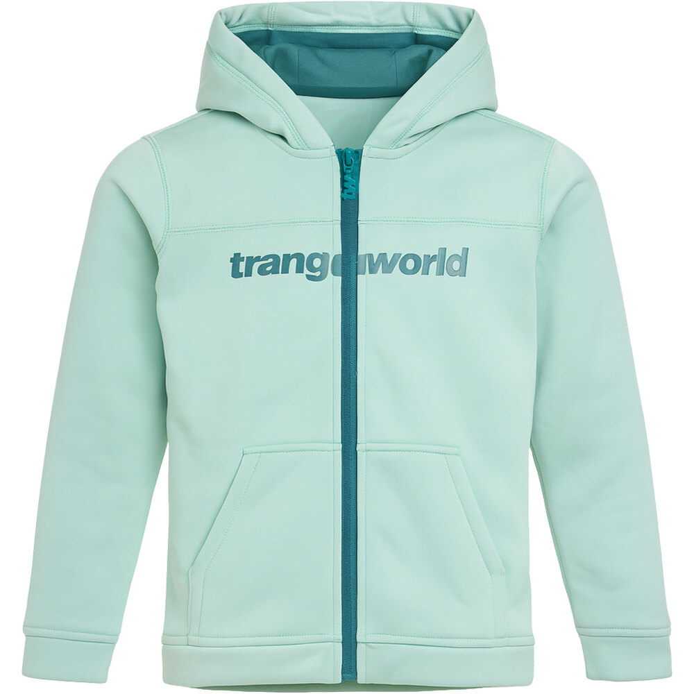 Trango camiseta montaña manga larga niño CHAQUETA OBY V02 vista frontal