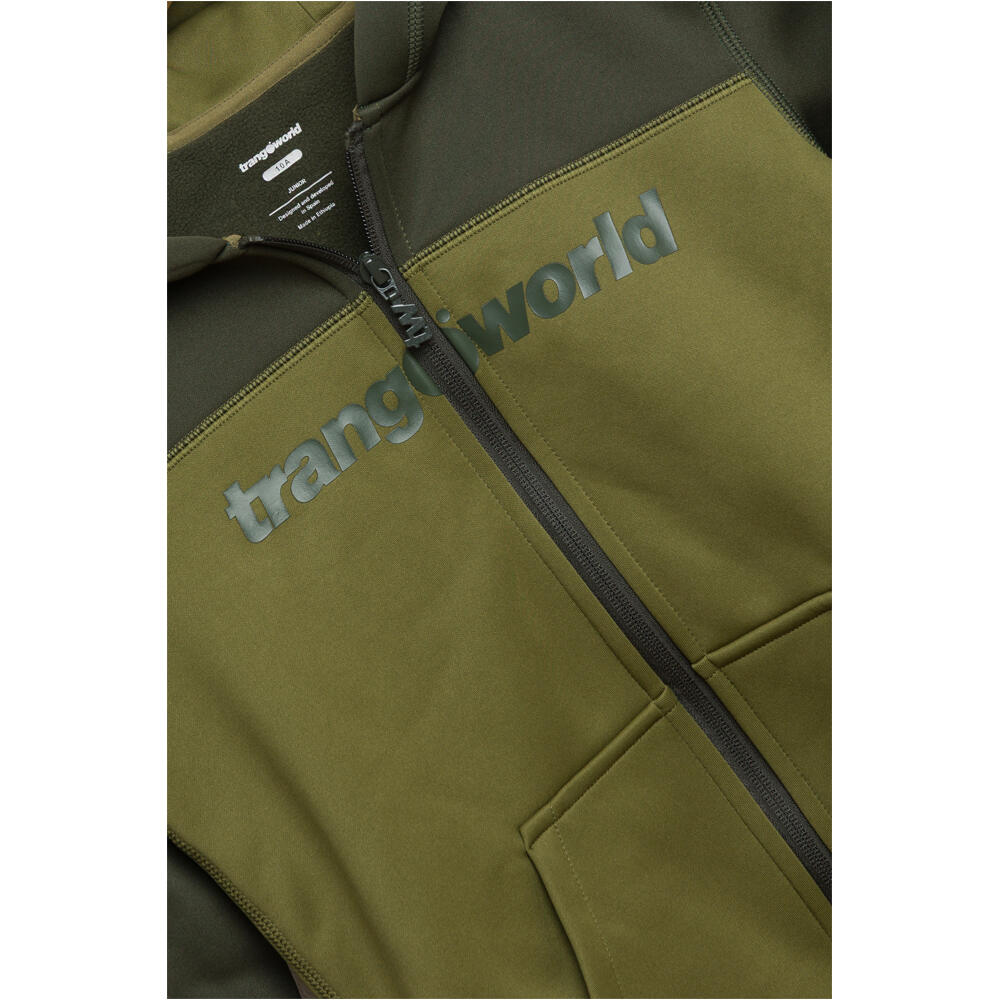 Trango camiseta montaña manga larga niño CHAQUETA OBY V02 vista trasera