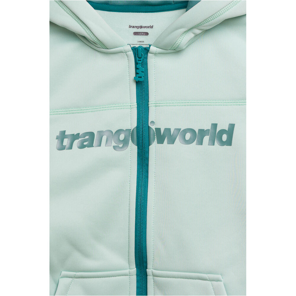 Trango camiseta montaña manga larga niño CHAQUETA OBY V02 vista trasera