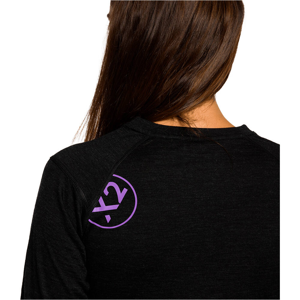 Trango camiseta térmica manga larga mujer CAMISETA INTERIOR TRX2 WOOL WM EVO vista detalle