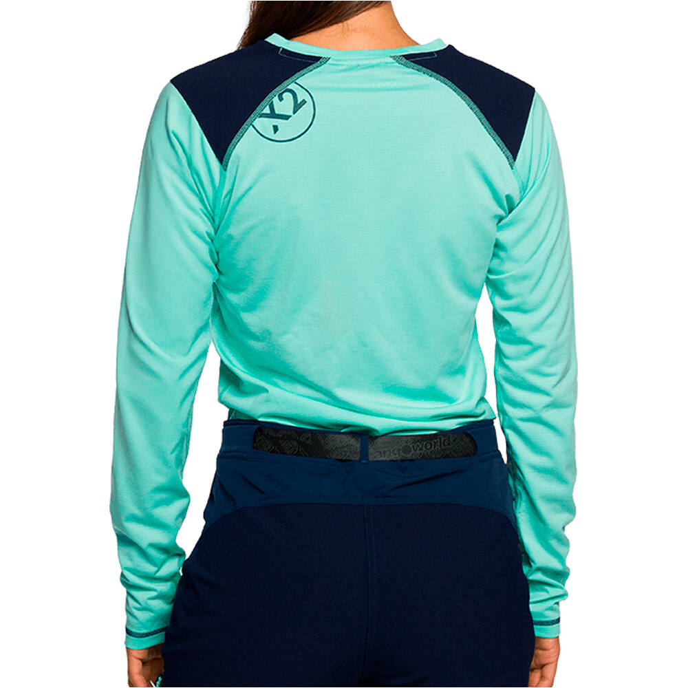 Trango camiseta térmica manga larga mujer CAMISETA TRX2 WM EVO LONG vista trasera
