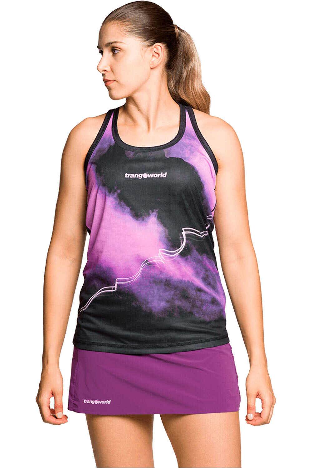 Trango camiseta tirantes running CAMISETA GAUBE vista frontal