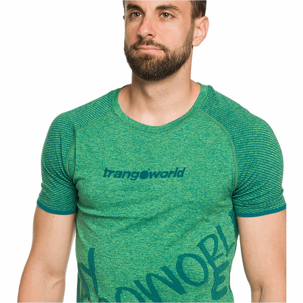 Trango camisetas trail running manga corta hombre CAMISETA CHEUST vista detalle