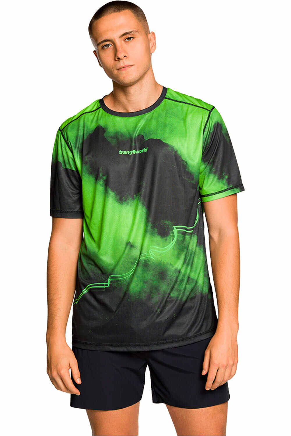 Trango camisetas trail running manga corta hombre CAMISETA ELEIX vista frontal