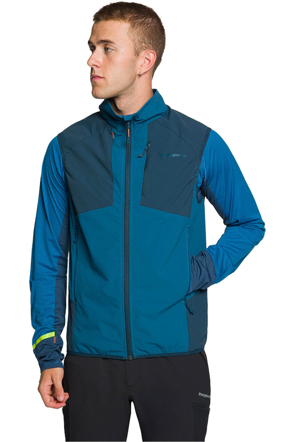 Trango chaleco polar hombre CHALECO VALVIKA DF vista frontal