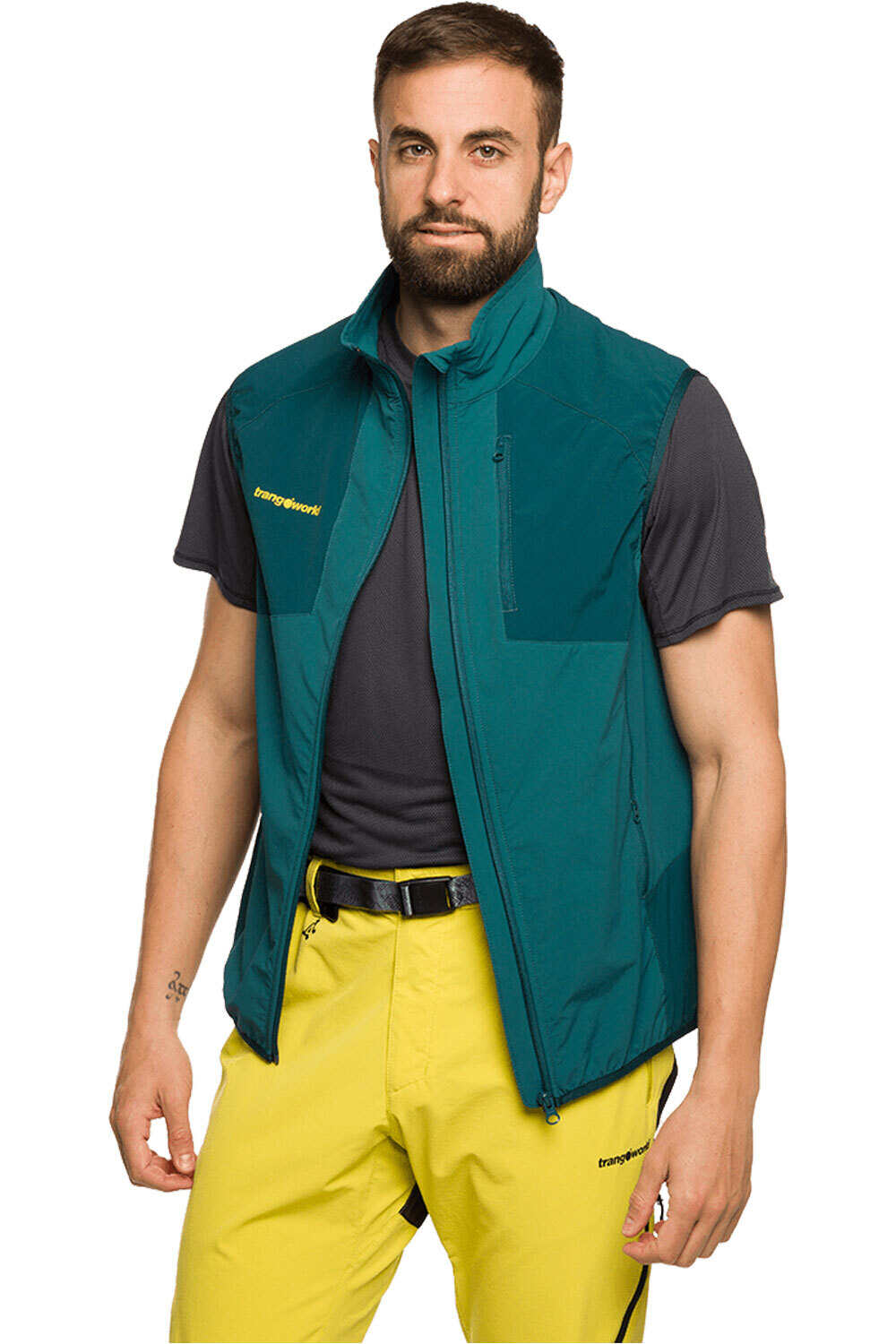 Trango chaleco polar hombre CHALECO VALVIKA vista frontal