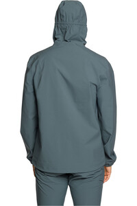 Trango chaqueta impermeable hombre CHAQUETA CAICOS vista trasera