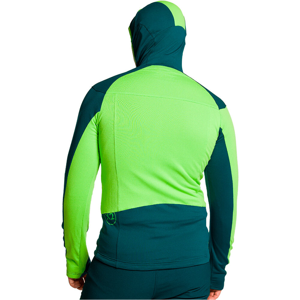 Trango chaqueta impermeable hombre CHAQUETA TRX2 GRID EVO vista trasera