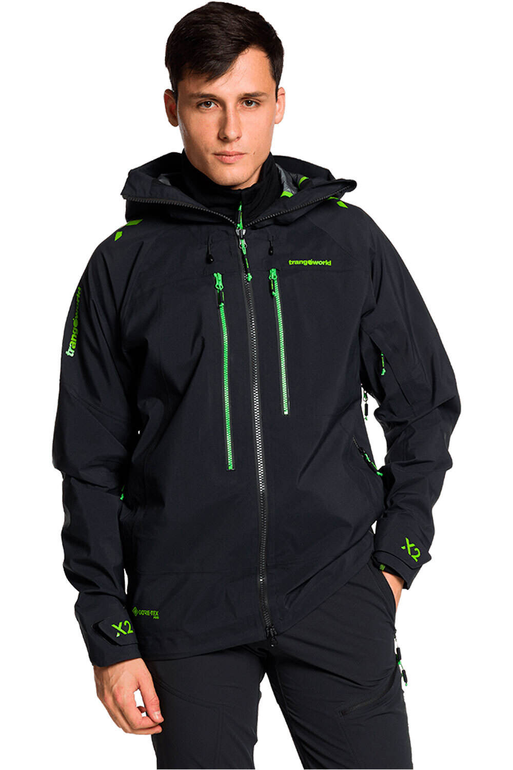 Trango chaqueta impermeable hombre CHAQUETA TRX2 SHELL EVO vista frontal