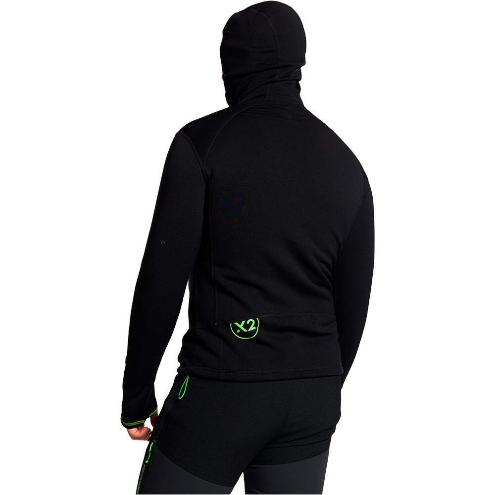 Trango chaqueta impermeable hombre CHAQUETA TRX2 STRETCH EVO vista trasera