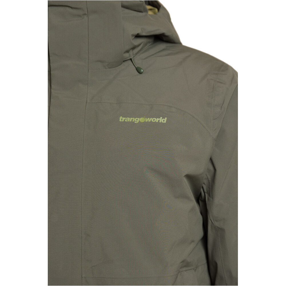 Trango chaqueta impermeable insulada hombre CHAQUETA BALERNA TERMIC vista detalle