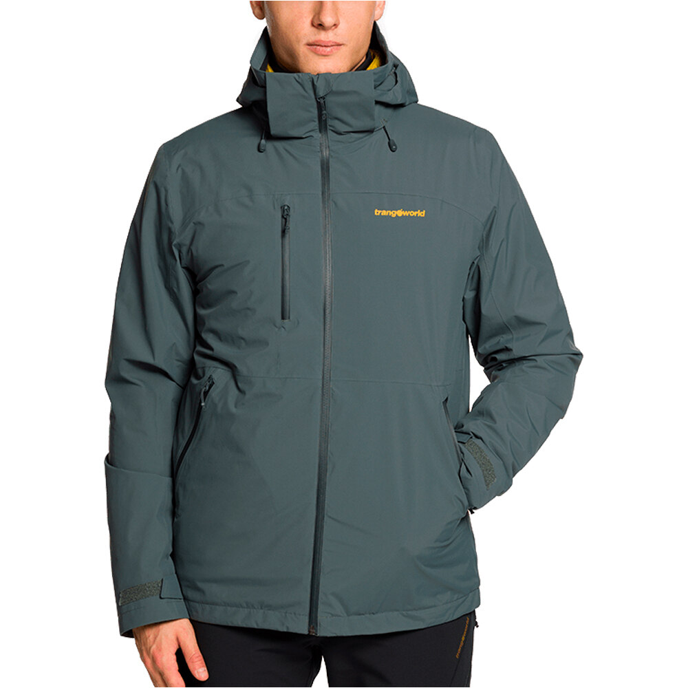 Trango chaqueta impermeable insulada hombre CHAQUETA SALAMA COMPLET vista frontal