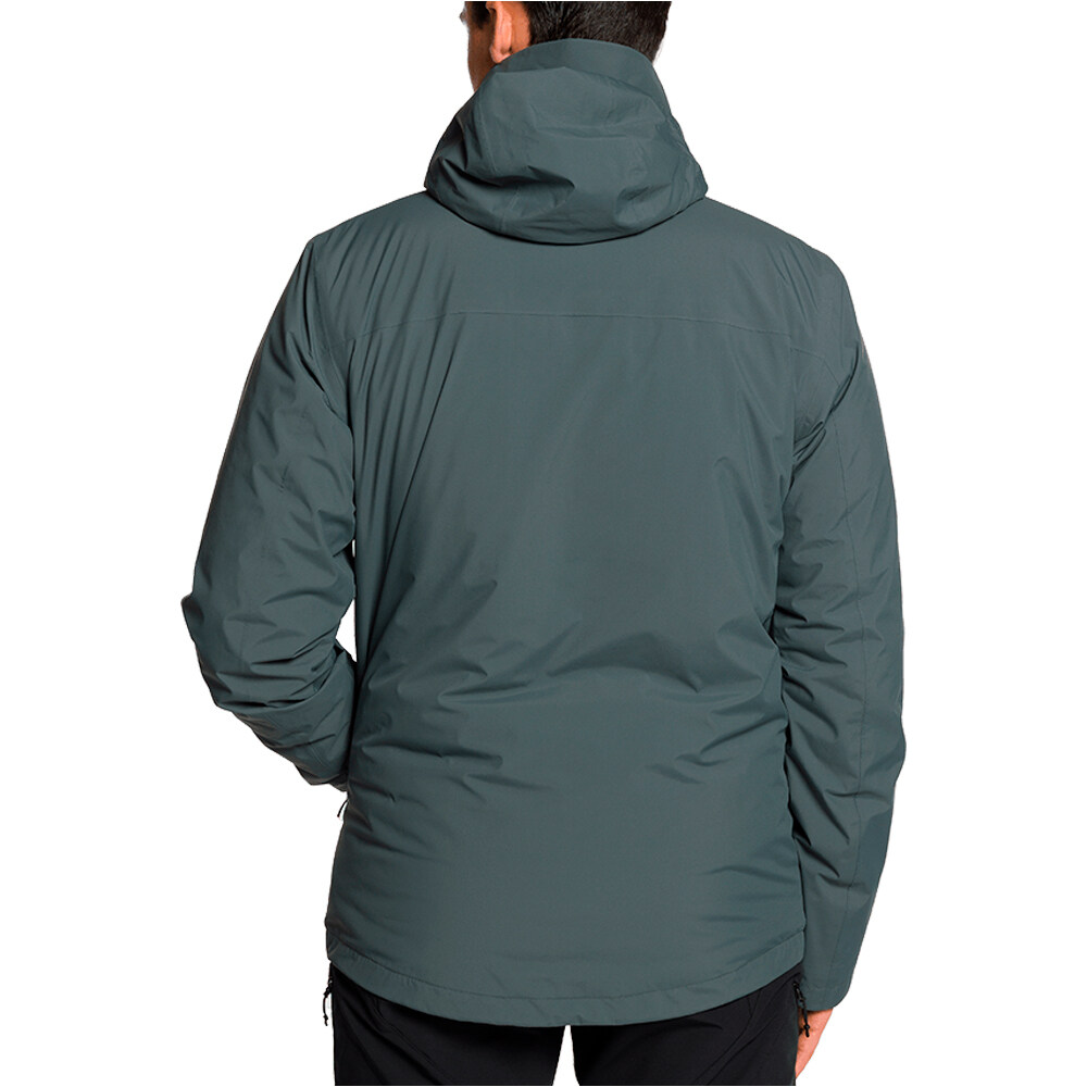 Trango chaqueta impermeable insulada hombre CHAQUETA SALAMA COMPLET vista trasera
