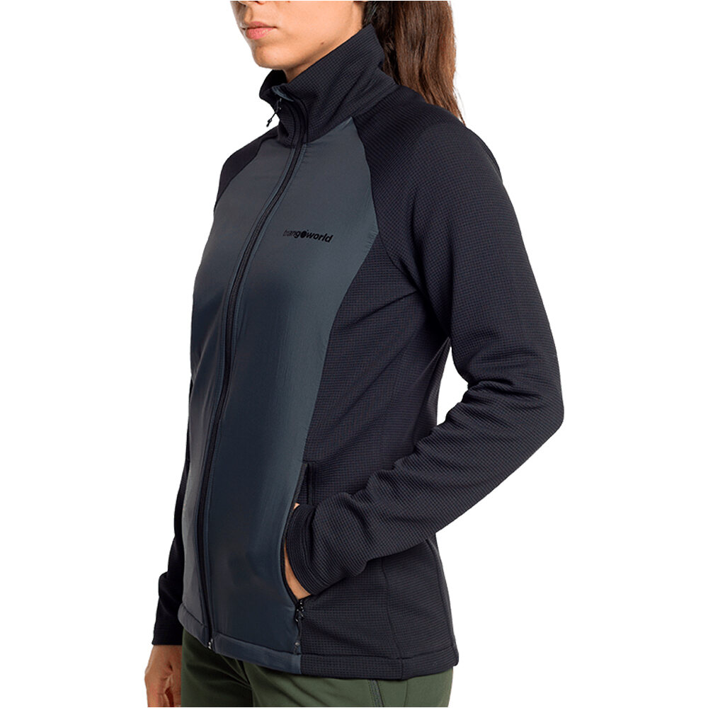 Trango chaqueta impermeable mujer CHAQUETA HAYA vista detalle