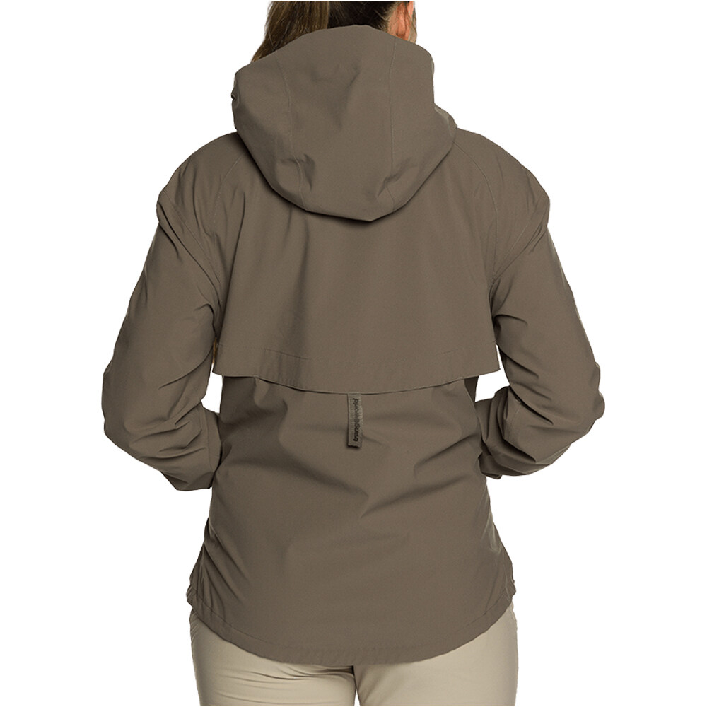 Trango chaqueta impermeable mujer CHAQUETA NAIVASHA vista trasera